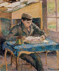 Boy, reading