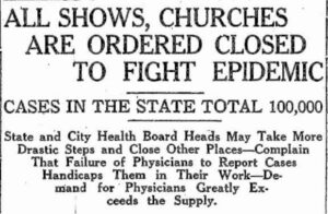 spanish flu 1918